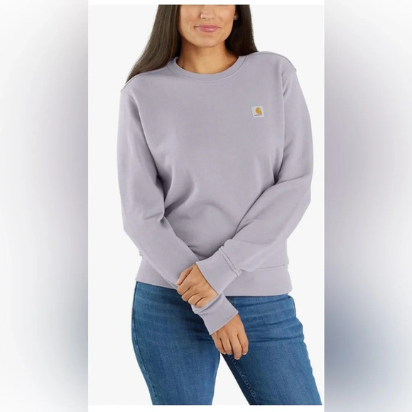 Carhartt Relaxed Fit Midweight French Terry crewneck,soft pullover sweatshirt - Picture 1 of 10